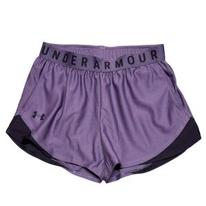 Under Armour Women's Play Up 3.0 Shorts Retro Purple Size XS Pull‎ On Loose Fit